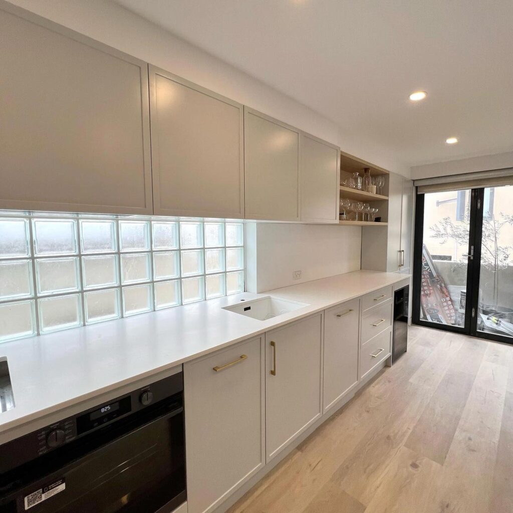 AKD Painting brightening a Sydney kitchen interior through professional painting
